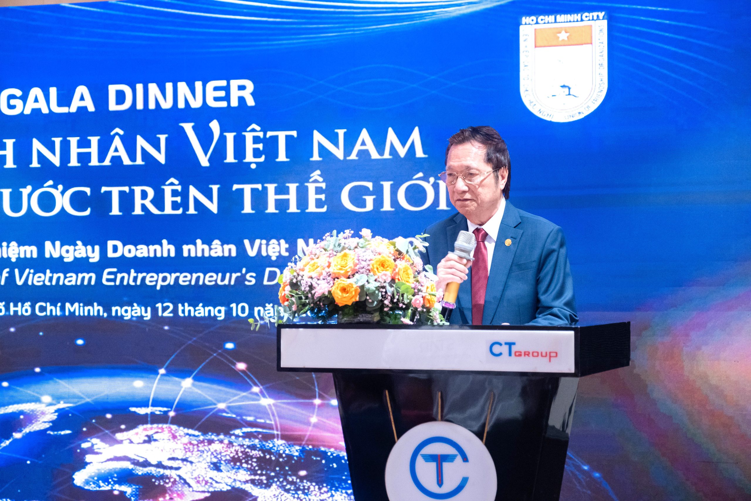 Ông Vũ Hồng Quang mong muốn sự kiện trở thành cầu nối hợp tác giữa doanh nhân Việt Nam và quốc tế